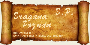 Dragana Poznan vizit kartica
